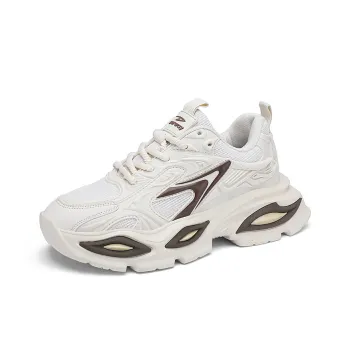 DEERWAY Shock Absorbers With Slip Resistant And Abrasion Resistant Properties Low Top Chunky Sneakers Men's