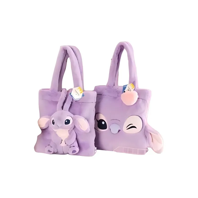 Disney Plush Handbag Women's Purple-5