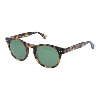 EPOS Subject To Official Website Round Sunglasses Unisex Tortoiseshell
