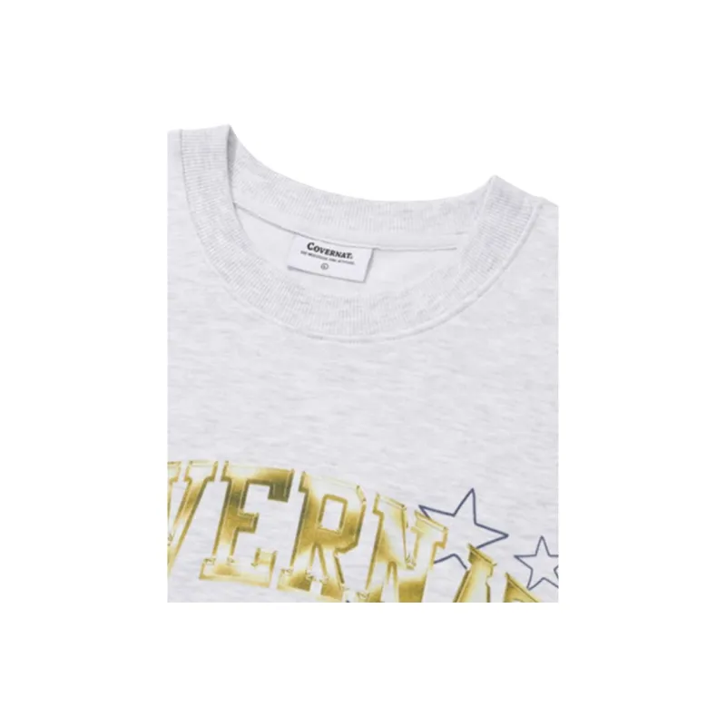COVERNAT x MAMA FW24 Sweatshirt Unisex Gray-2