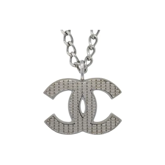 CHANEL 2003 CC pendant Necklace-0