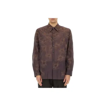 DRIES VAN NOTEN Shirt Men's Bordeaux Red