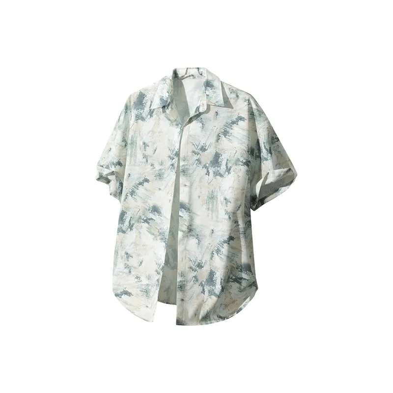 HOKLV Shirts Unisex Ink Marks On The Desert-0