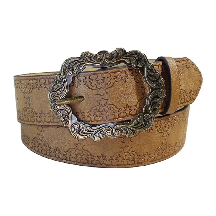 JEANSWEST PU Artificial Leather Belts Women's 3.8CM-0