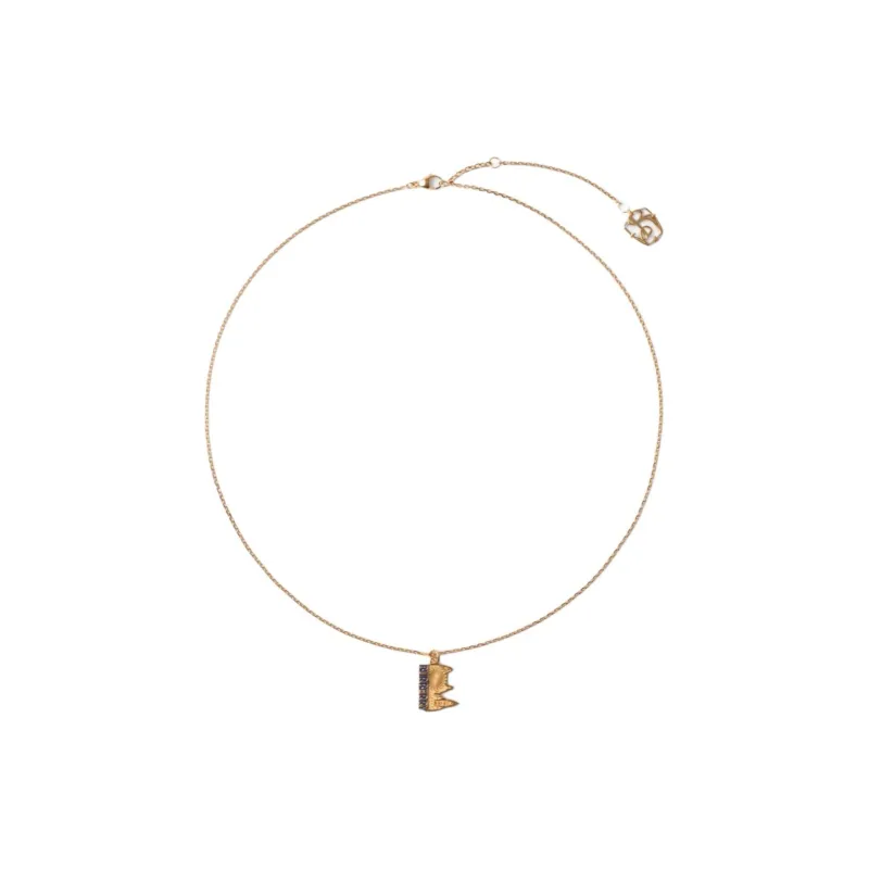 Burberry Brass Necklaces Women's Gold-1