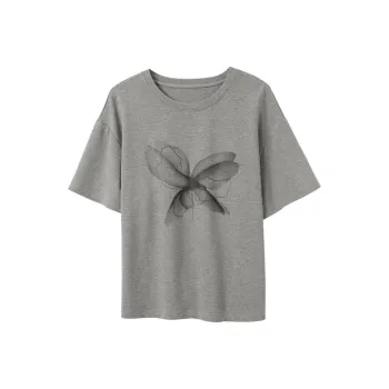 3COLOUR T Shirts Women's Stone Gray