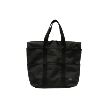 PORTER Tag Tote Bag, Shopping Bag, Handbag Women's Black