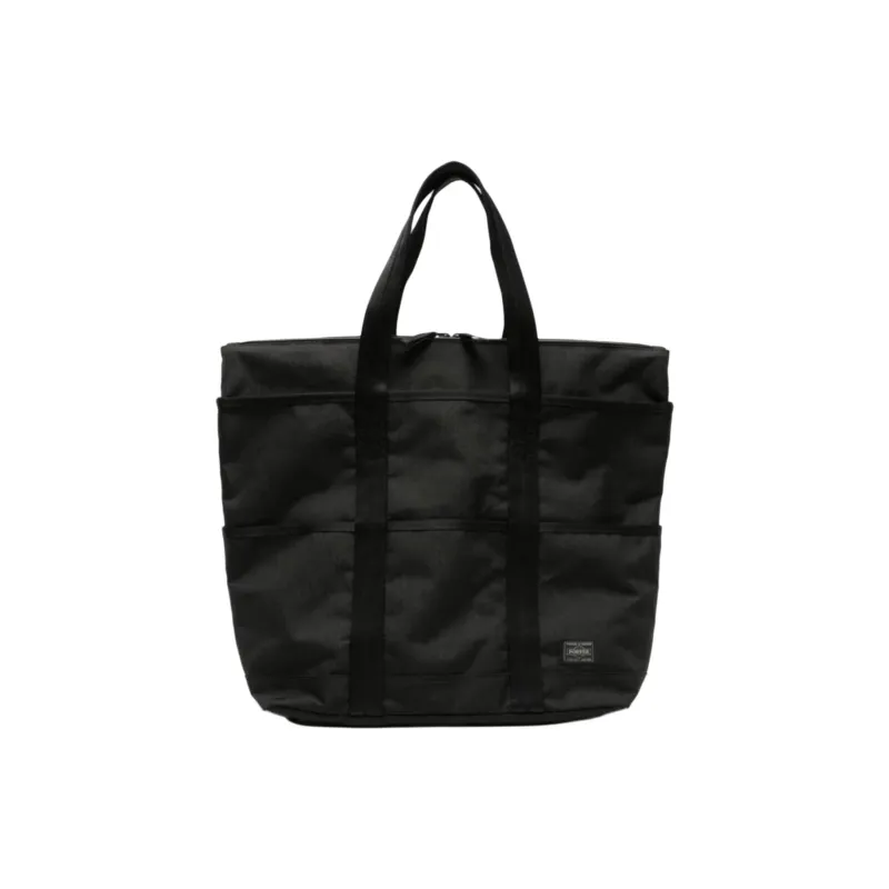 PORTER Tag Tote Bag, Shopping Bag, Handbag Women's Black-0
