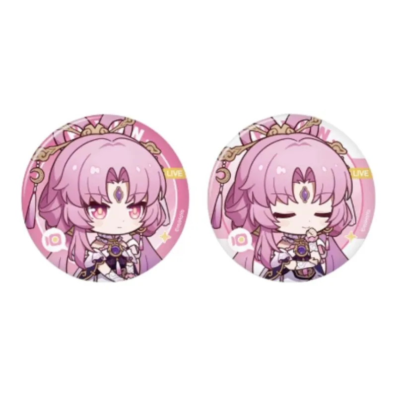 MIHOYO Honkai Star Rail, Jimi's Parlour Collection Tinplate Badges-8