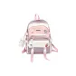 Pink + blush bunny pendant