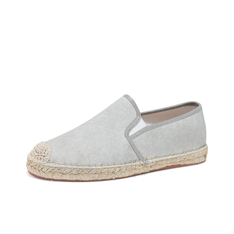 BBMTR Espadrilles Men Dark Blue/Dark Gray/Khaki/Light Gray/Beige Gray White-19