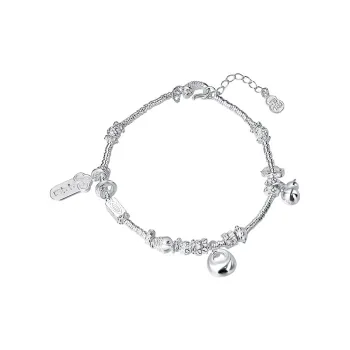 Ascending S925 Silver Bracelets Women's