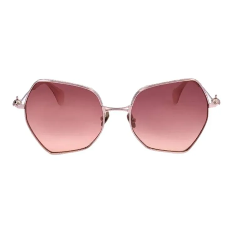 Vivienne Westwood Hardware Orb Hexagonal frame Sunglasses-1