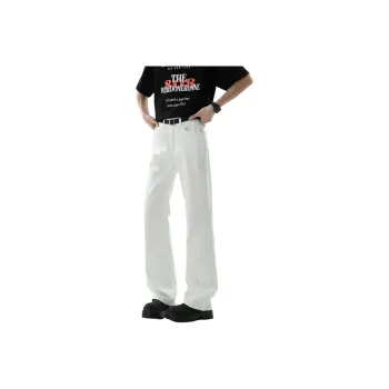SCRM Jeans Unisex White