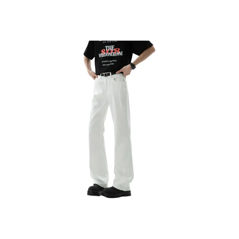 SCRM Jeans Unisex White-0