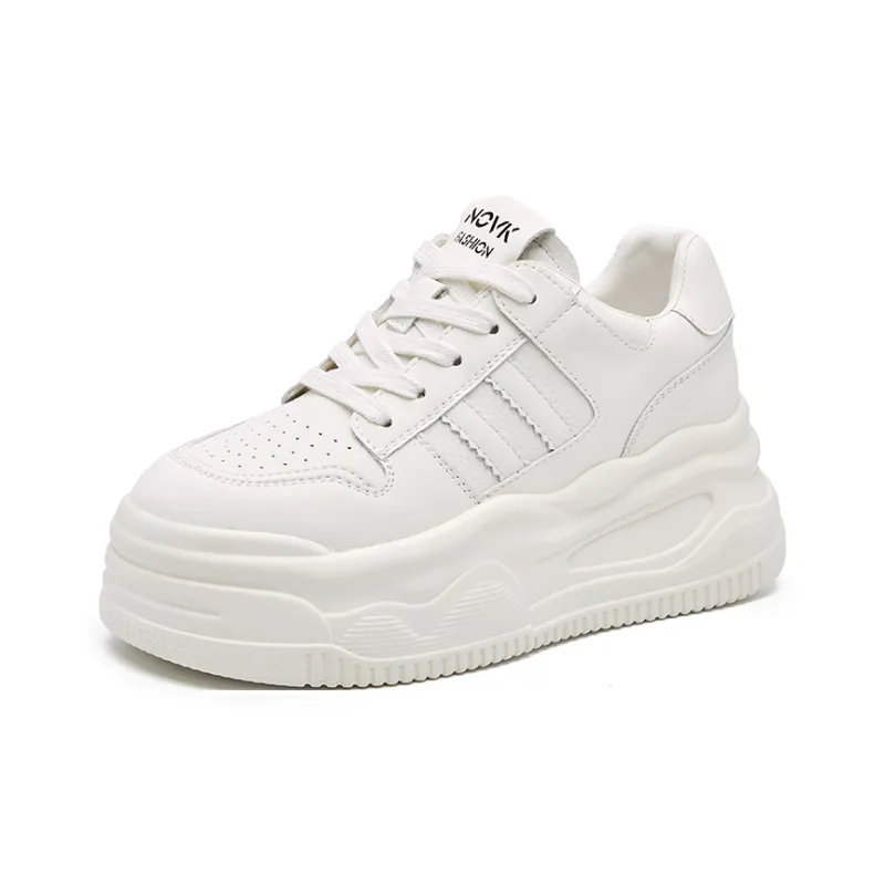 QITUMAUL Low Top Skateboard Shoes Women's-0
