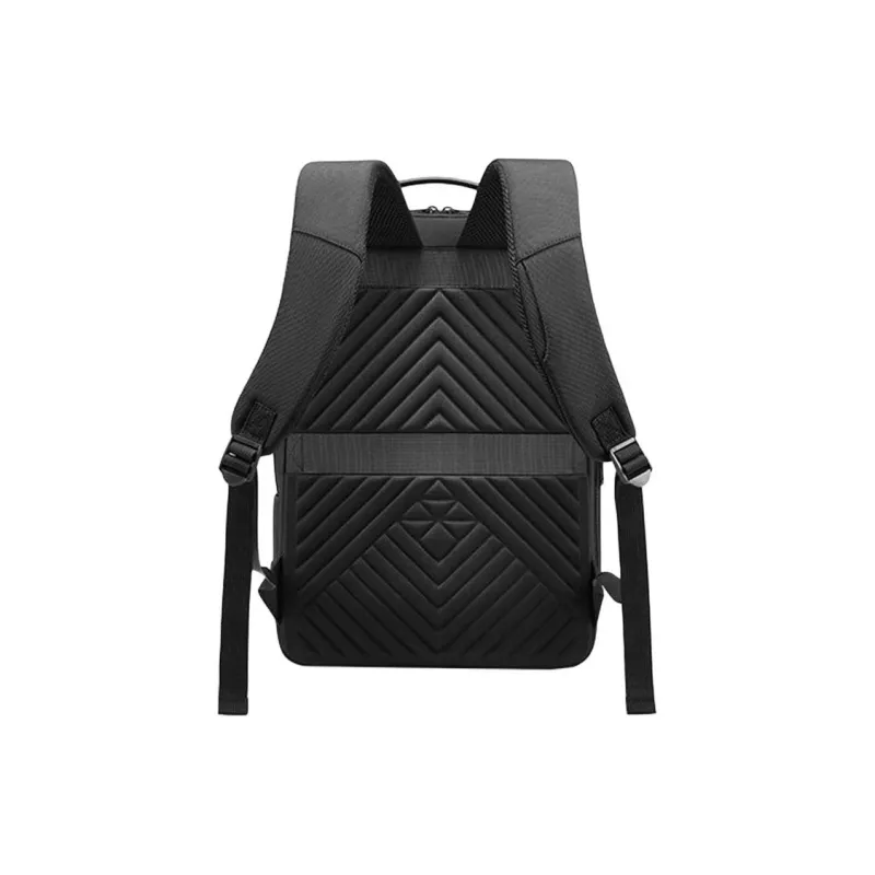 VIHUS Double Yarn Oxford Fabric Backpack Men's Black-2