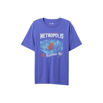 GAP T Shirts Unisex Blue