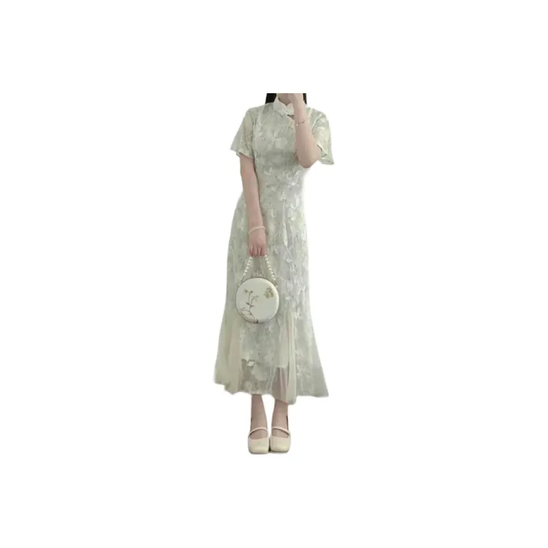 The Temptation Of The Muse Short Sleeved Dress Women's-0