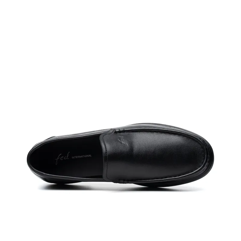 FED Men's Casual Shoes Men Low Top Black-4