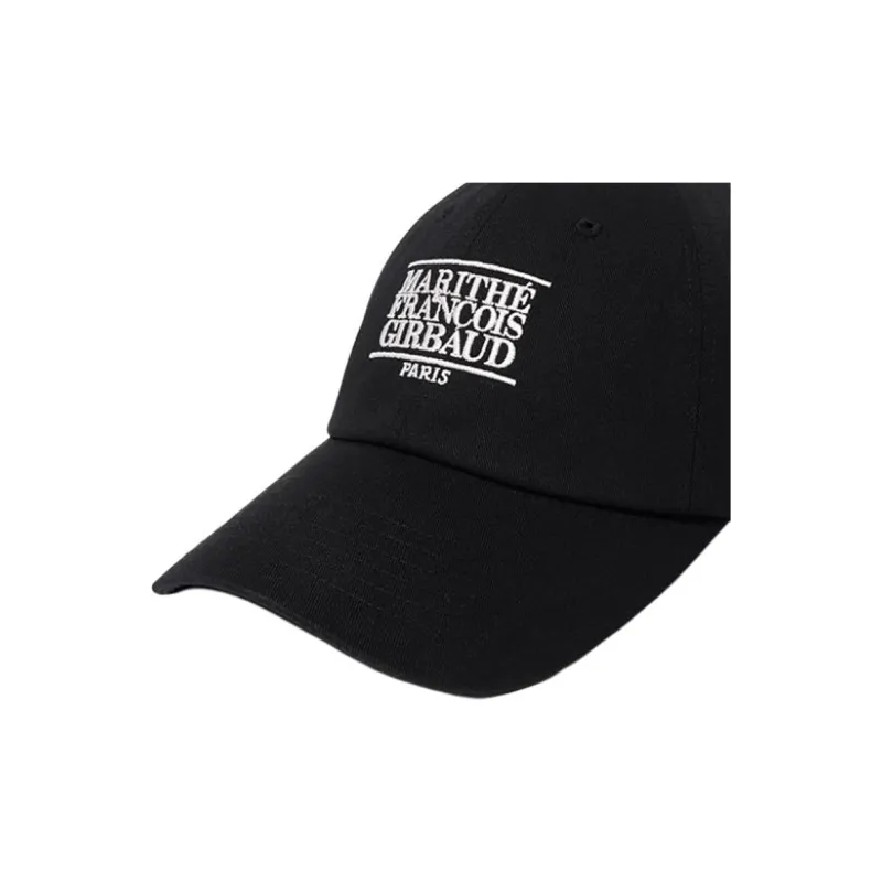 MARITHE FRANCOIS GIRBAUD Cotton Baseball Caps Unisex Black-1