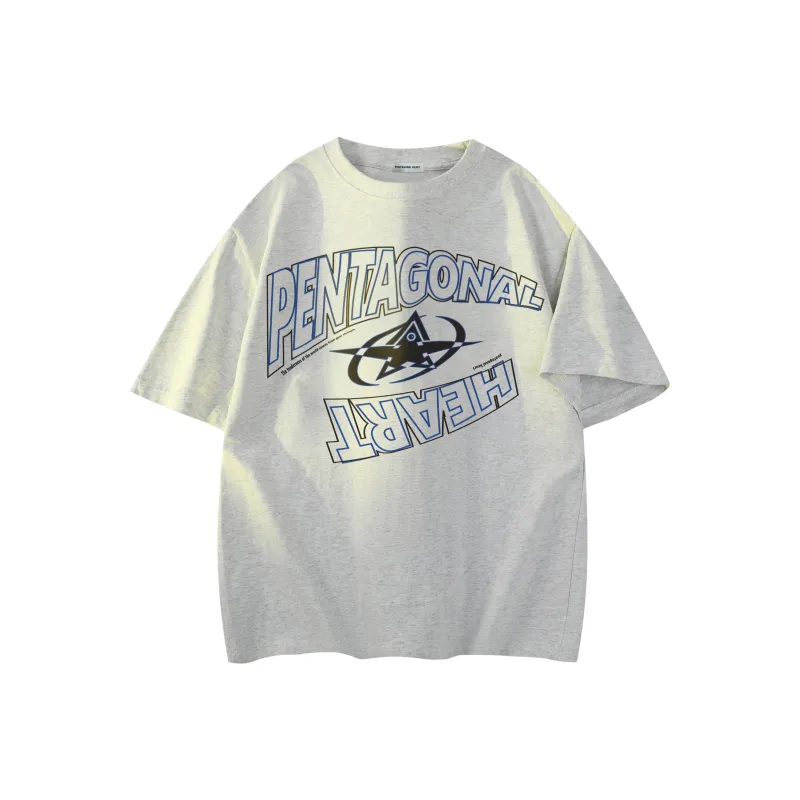 PENTAGONAL HEART T Shirt Unisex-15