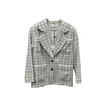 CHANEL 20P Jackets & Coats Women's White