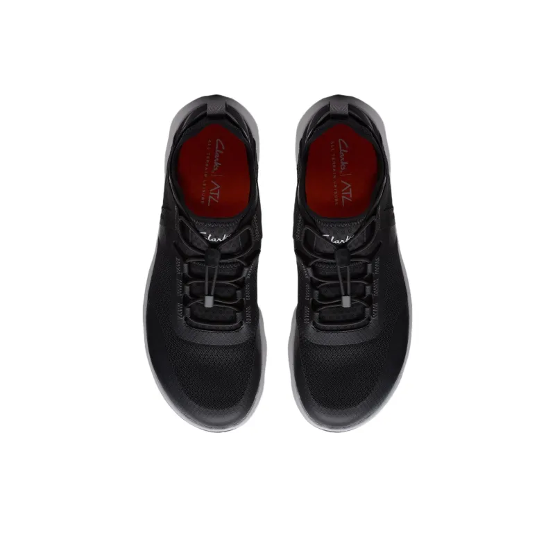 Clarks ATL Coast Rock Abrasion Resistant Low Top Casual Shoes Men's Black-2