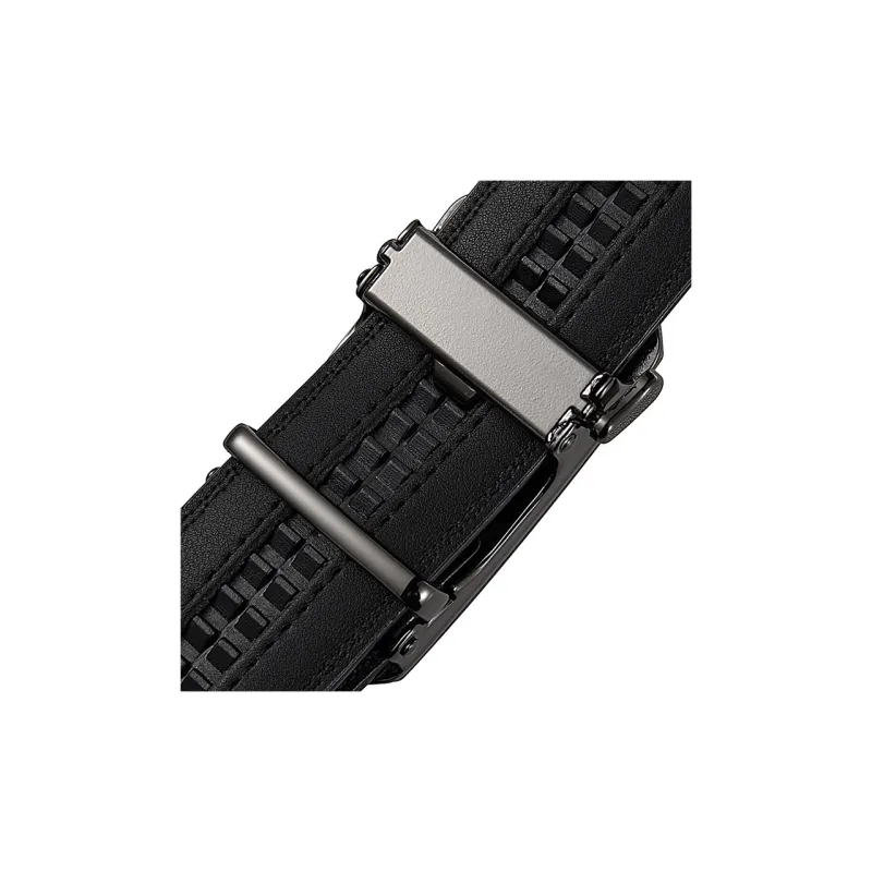 CARTELO Cow Split Leather Belts Men's Width 3.5CM-3