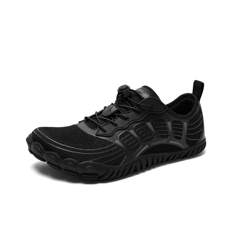 HOBIBEAR Shock Absorbers Slip Resistant Breathable Low Top Casual Shoes Unisex-6