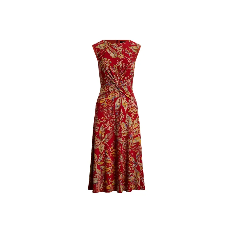 LAUREN RALPH LAUREN Sleeveless Dress Women's Red-0