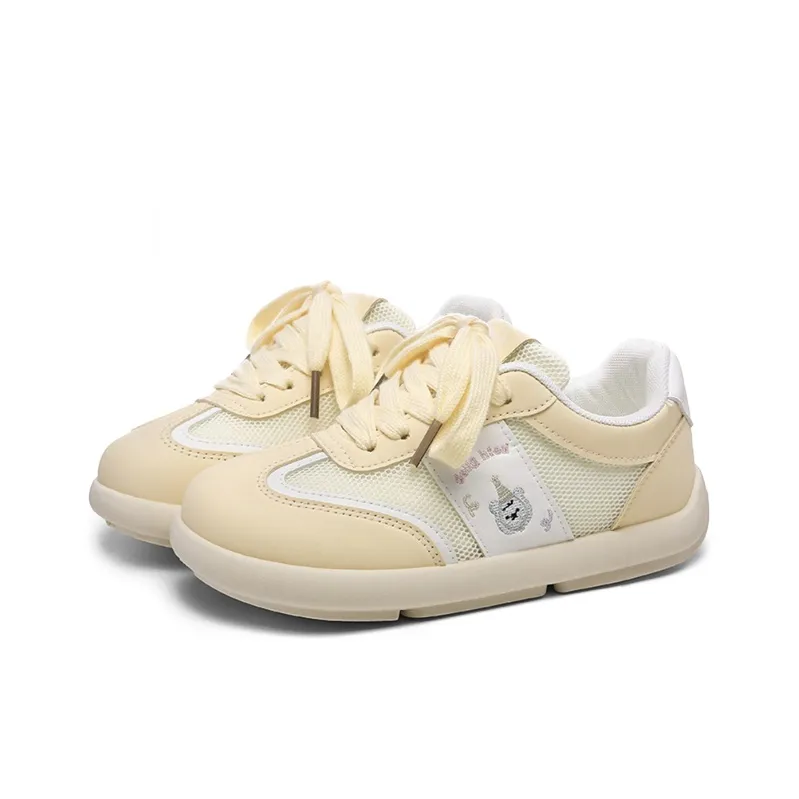 The New Age Family Low Top Skateboard Shoes Women's Yellow-1