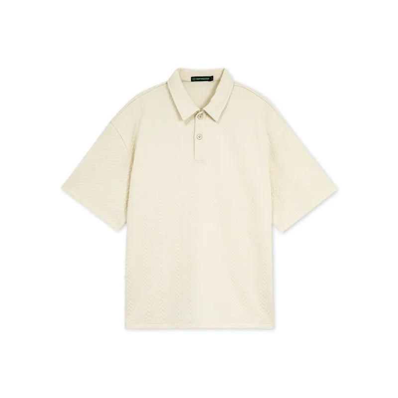 BD.POWER UP+ T Shirts Unisex Beige-1