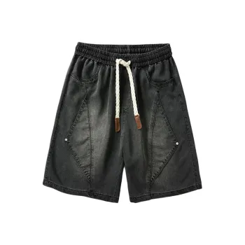 LIGHTNING MONSTER Denim Shorts Unisex