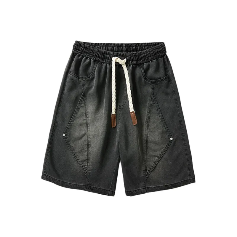 LIGHTNING MONSTER Denim Shorts Unisex-0