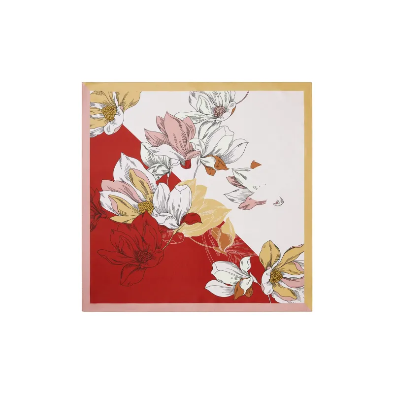 WENSLI Silk Scarves Women's-3
