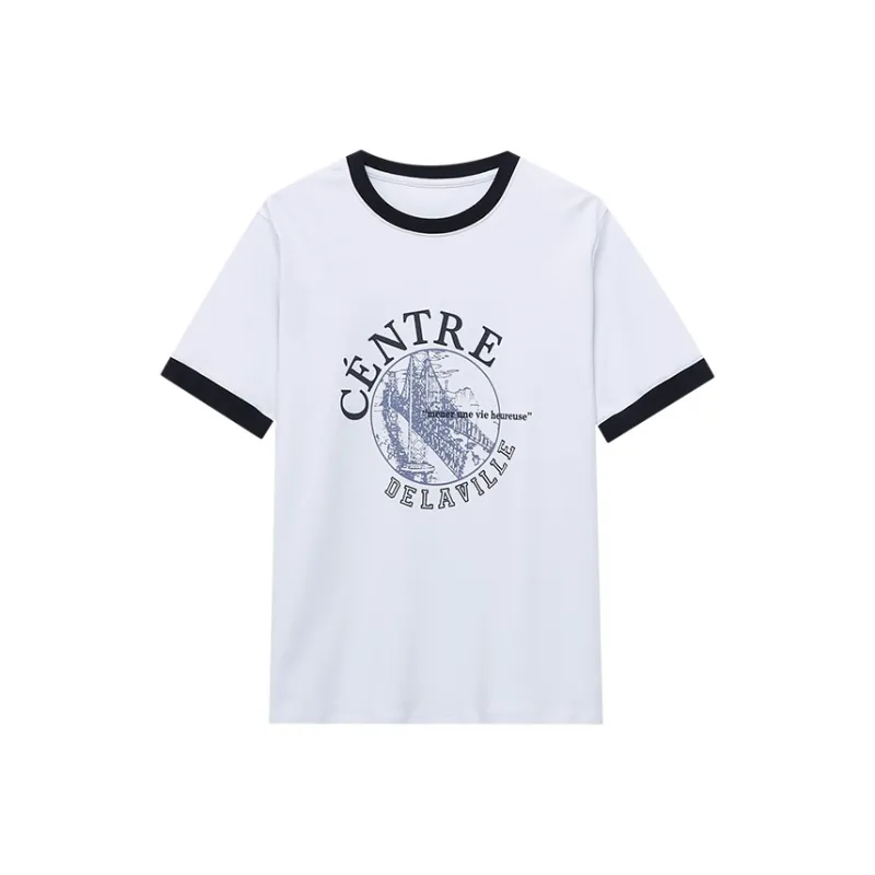 CHARM PICK T Shirts Women's Light Blue-0