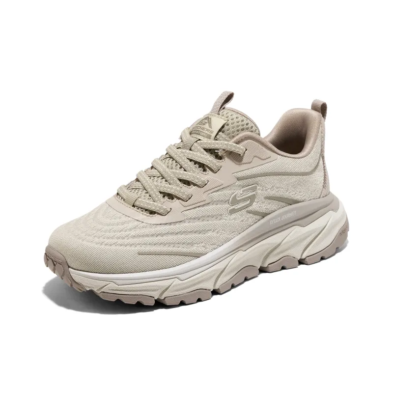 Skechers Sport Anti-Slip Wear-Resistant Low-Top Casual Shoes Women's Taupe-2