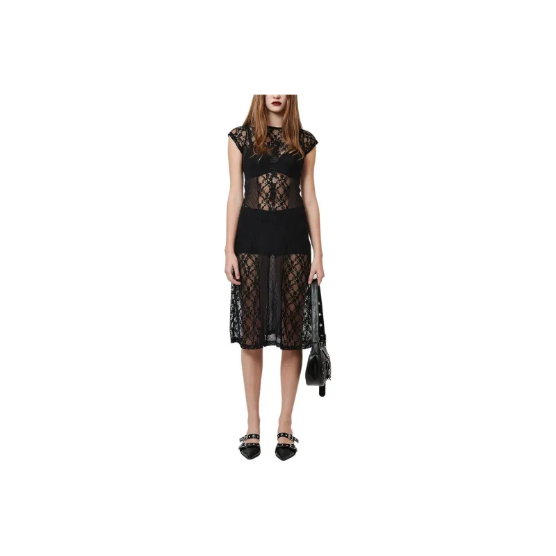 Crank Short Sleeved Dress Women's-0