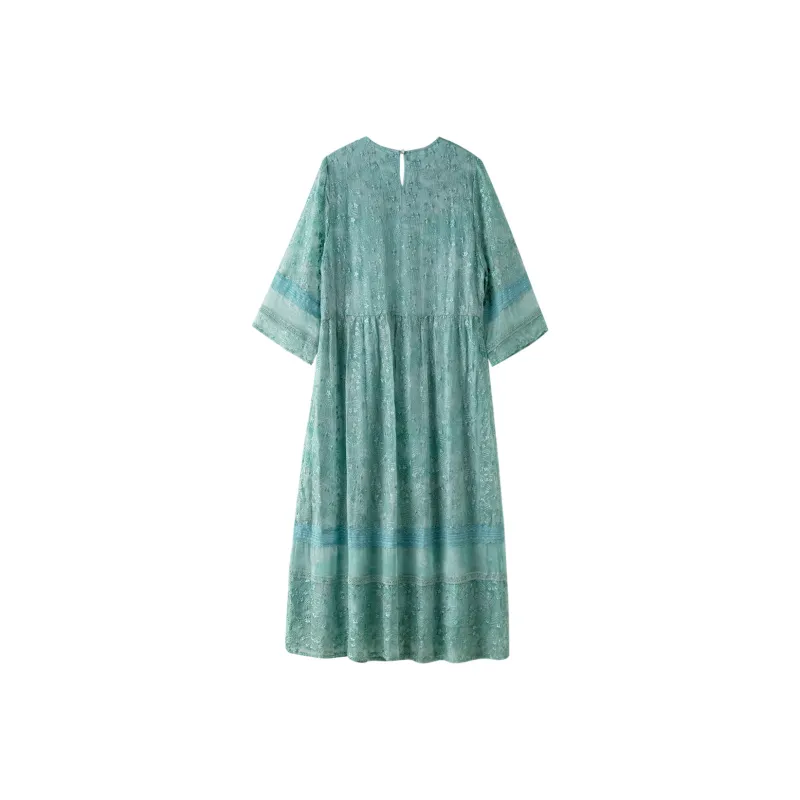 To The West Short Sleeved Dress Women's-1