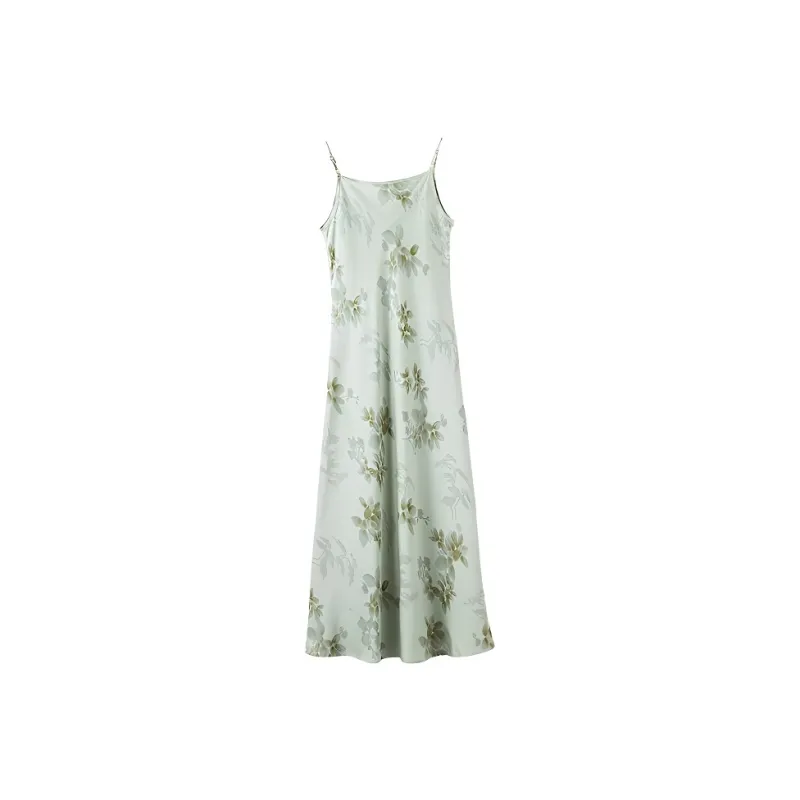 Late White Slip Dresses Women's Multicolor-1
