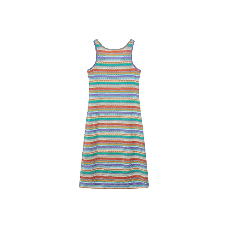ELF SACK Slip Dresses Women's Vintage Rainbow-1