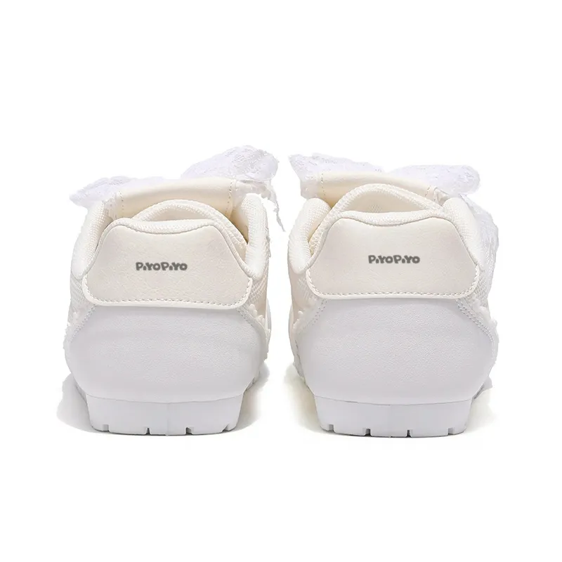 PIYOPIYO Skateboard Shoes Women's Beige-3