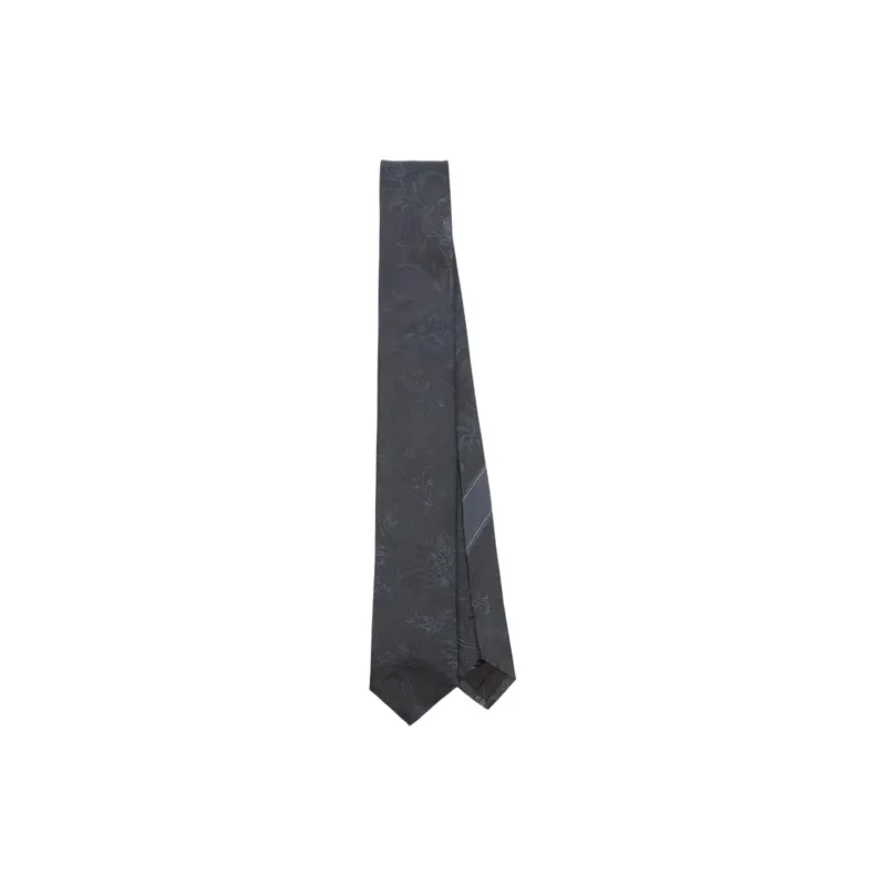 DRIES VAN NOTEN Silk Ties Men's Blue-0