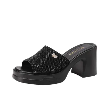 Mulinsen Abrasion Resistant Slide Slippers Women's