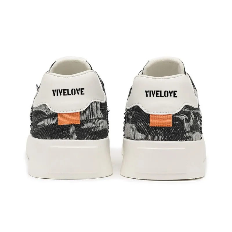 YIVELOVE Slip Resistant, Abrasion Resistant, Breathable Low Top Canvas Shoes Men's-4