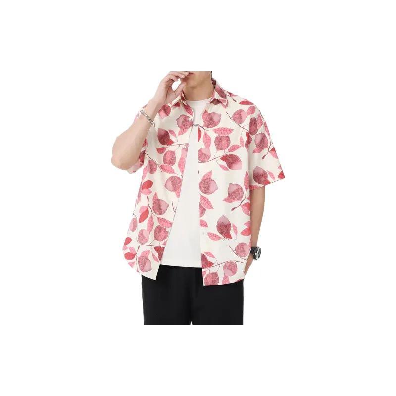 SIFLYTO Shirts Unisex Powdered Fruit & Leaf-0