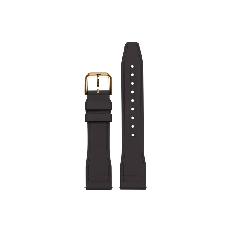FUDIEN Compatibility With IWC Pilot Mark 'The Little Prince' Quick Release Strap Watch Band Fluoroelastomer Material-14
