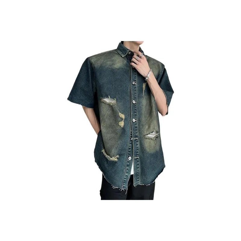 GY.VG Shirts Unisex Blue-0