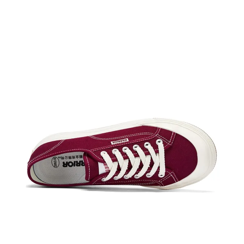 Warrior Slip Resistant And Breathable Low Top Canvas Shoes Unisex-9